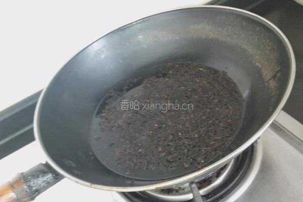 玉米粒带茶叶渣奶茶的做法图解6