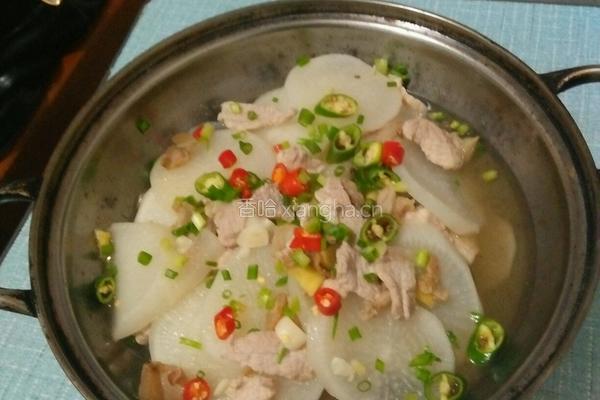 肉片萝卜炖的做法图解9