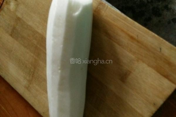 肉片萝卜炖的做法图解2