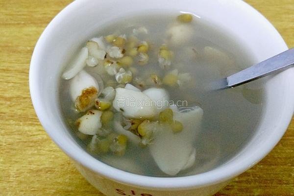 百合绿豆汤的做法图解7