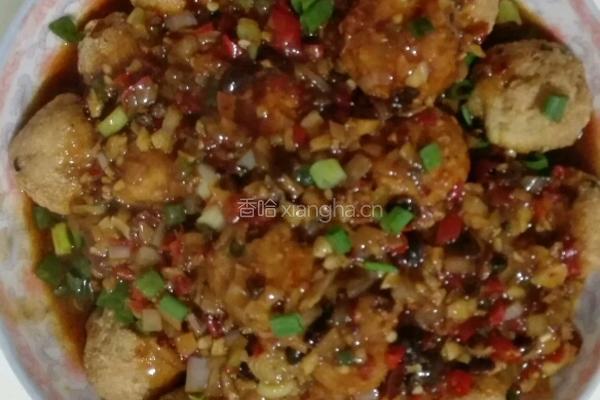鱼香豆腐圆子
