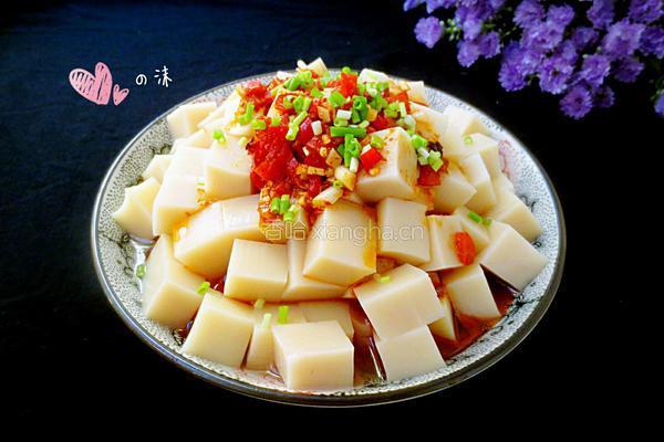 凉拌米豆腐的做法图解6