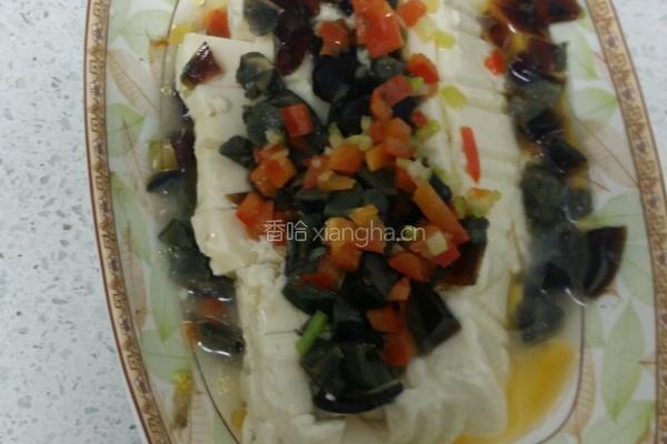 皮蛋拌豆腐的做法图解8