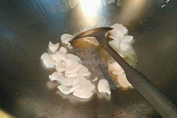 水瓜炒肉片的做法图解3