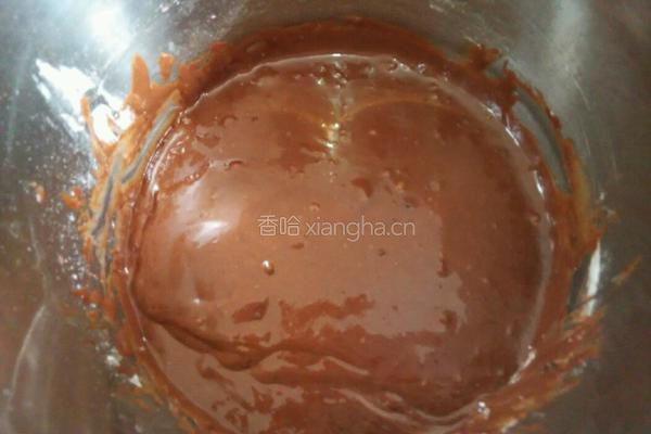 爱心可可蛋糕的做法图解4