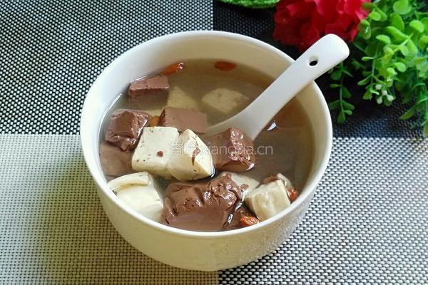 猪红豆腐汤的做法图解6