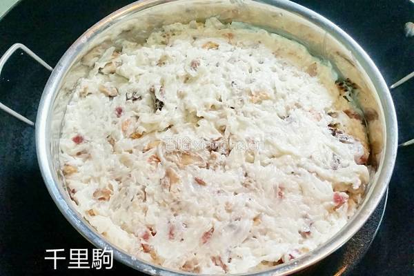 腊味萝卜糕的做法图解12