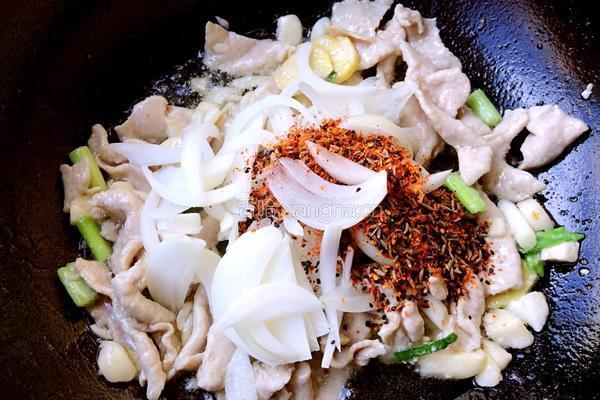 香辣孜然肉片的做法图解9