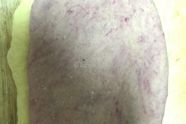 双色紫薯枸杞手撕吐司面包的做法图解10