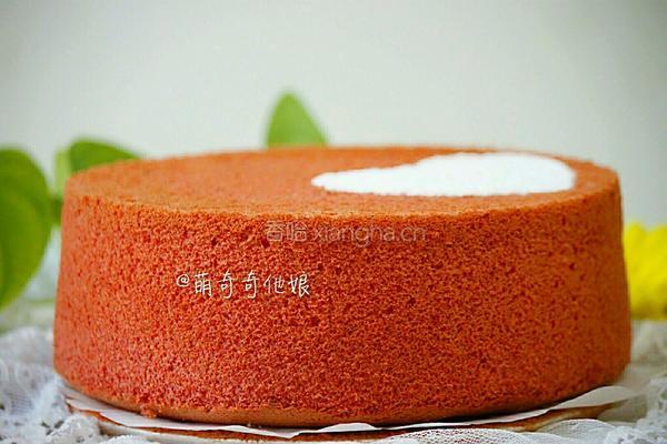 红丝绒蛋糕（八寸圆模）的做法图解17