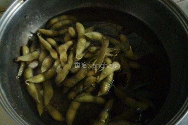 煮毛豆的做法图解3