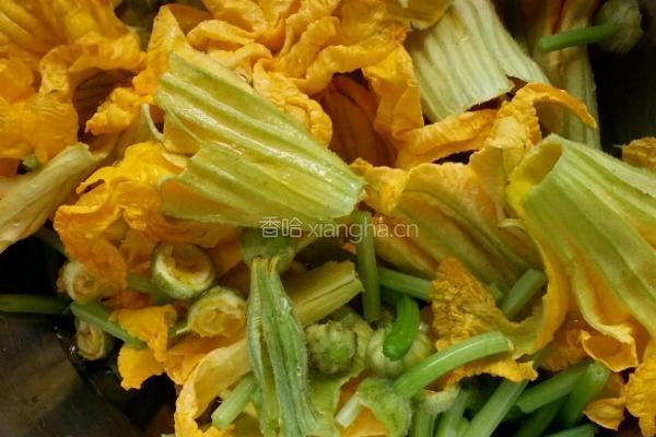 南瓜花的做法图解1