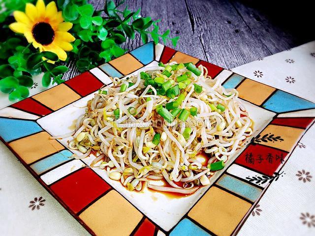 凉拌豆芽