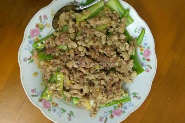 肉碎秋葵