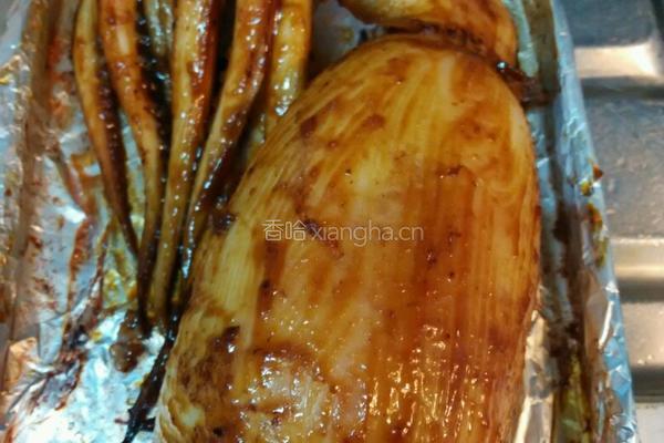 魷魚焗炒飯的做法图解4