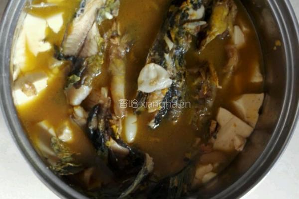 黄丫鱼烧豆腐的做法图解10