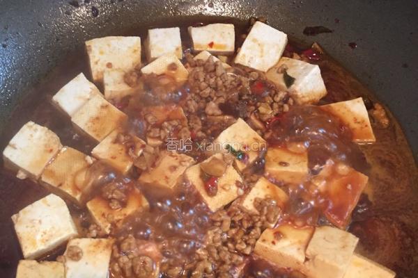 肉沫麻婆豆腐的做法图解2