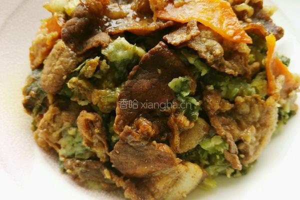 芹菜大肉拌面菜的做法图解8