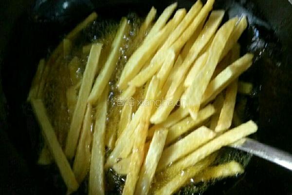 黄金薯条的做法图解5