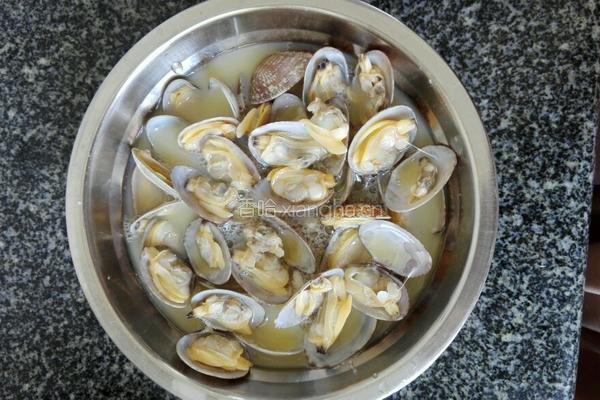 文蛤蒸蛋的做法图解7