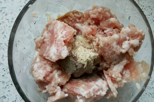 肉沫酸豆角的做法图解2