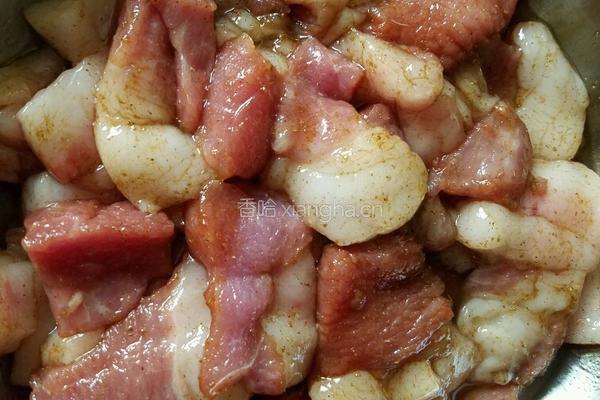 粽子 (猪肉咸蛋绿豆花生干贝虾米)的做法图解2