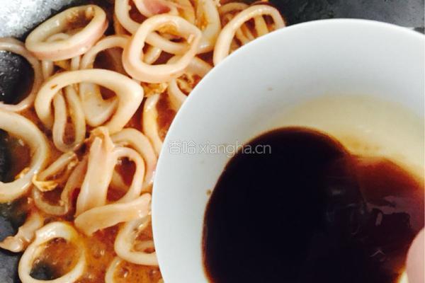 香辣O泡鱿鱼圈的做法图解5