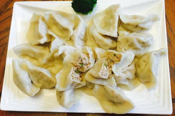 白菜馅水饺的做法图解13