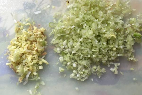 白菜馅水饺的做法图解4