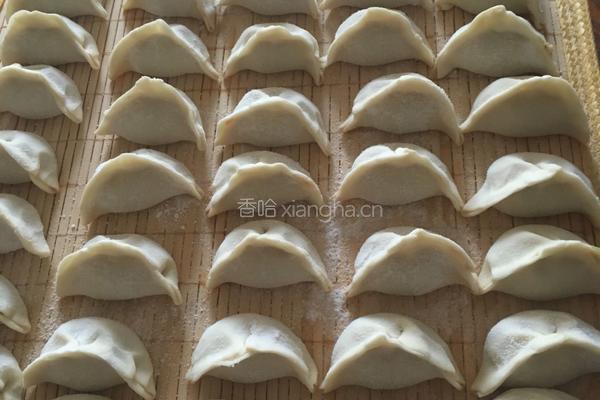 白菜馅水饺的做法图解9