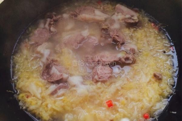 酸菜白肉（清真版）的做法图解8