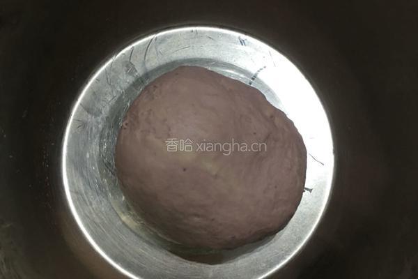 紫薯面包的做法图解2