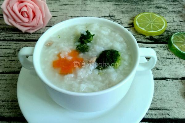 西兰花瘦肉粥（砂锅）的做法图解14
