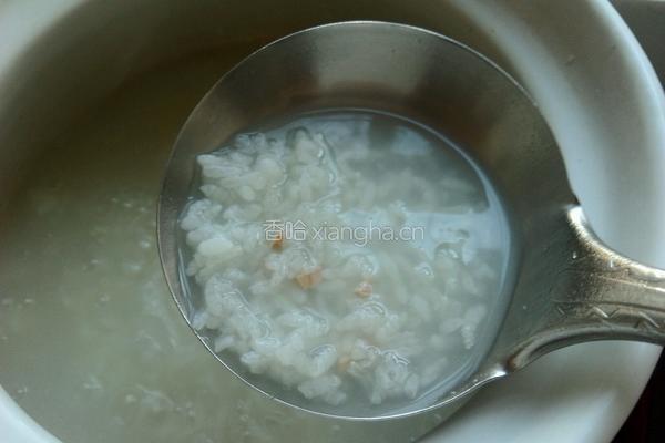 西兰花瘦肉粥（砂锅）的做法图解10