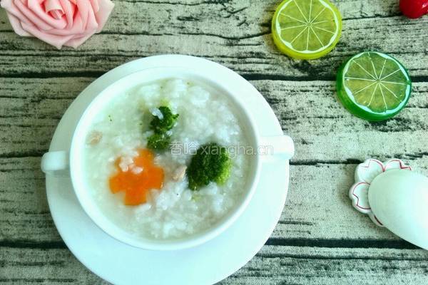 西兰花瘦肉粥（砂锅）的做法图解13
