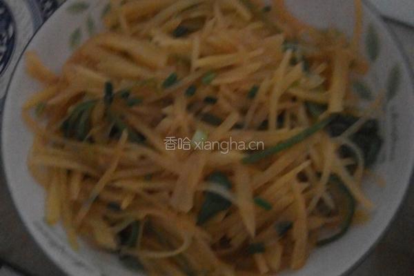 醋溜土豆丝的做法图解3