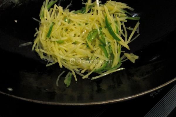醋溜土豆丝的做法图解2