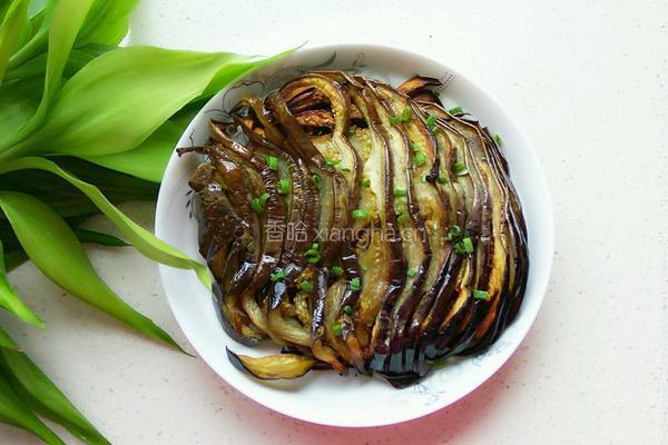 菊花茄子的做法图解8