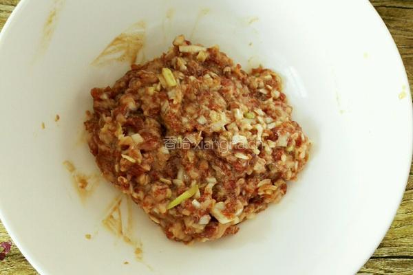 羊肉烧麦的做法图解4