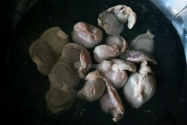 炒鸡胗的做法图解2