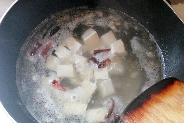白菜豆腐汤的做法图解6