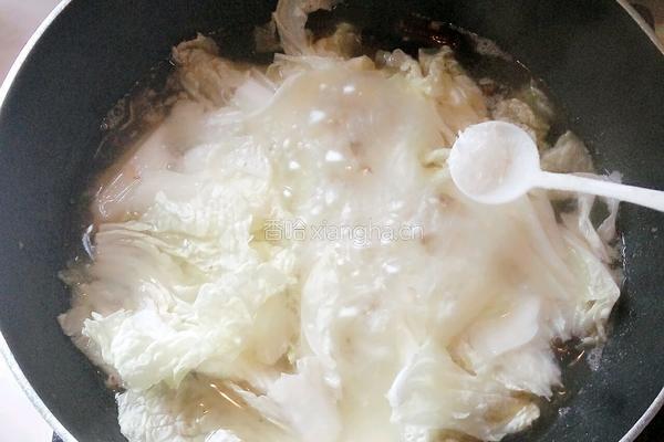 白菜豆腐汤的做法图解9