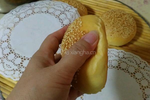 懒人版汉堡胚（一次发酵)的做法图解19