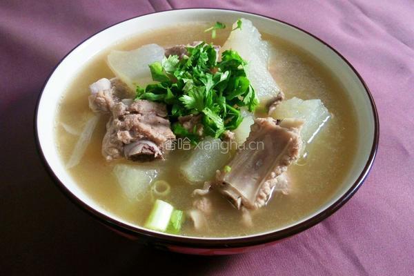 冬瓜炖排骨的做法图解12
