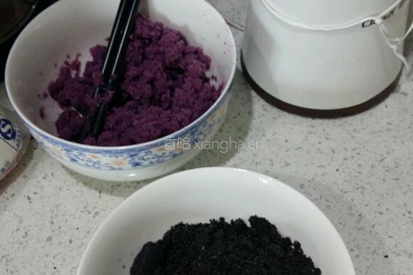 紫薯南瓜汤圆的做法图解5