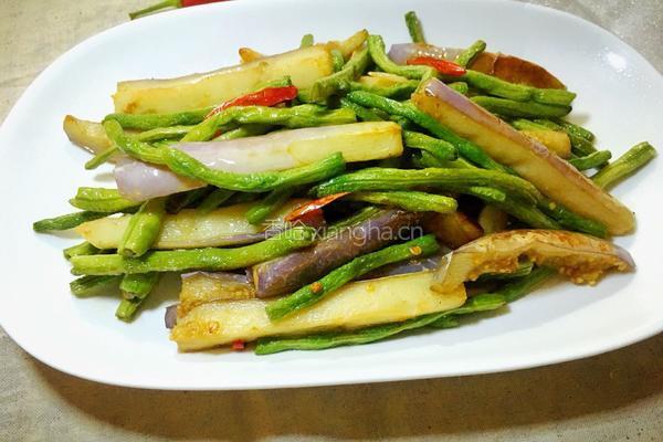 豆角烧茄子的做法图解11