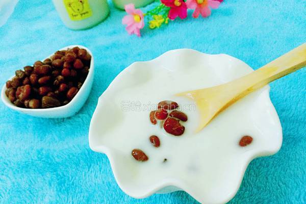红豆酸奶的做法图解8