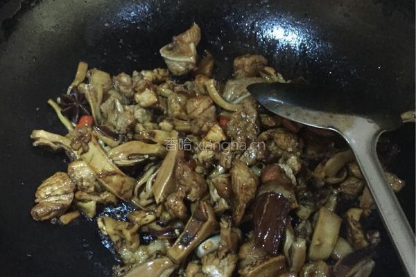 墨鱼烧肉的做法图解7