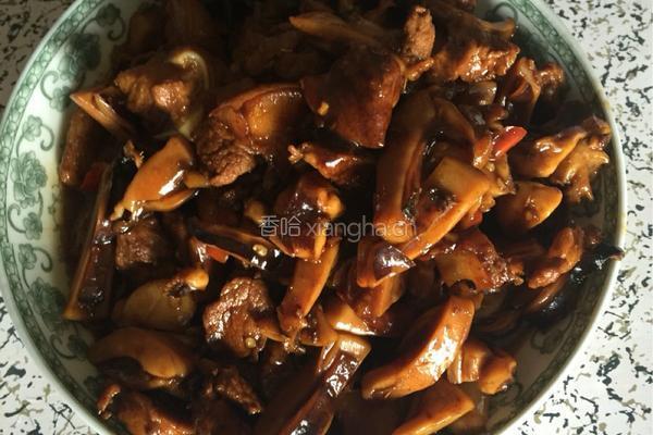 墨鱼烧肉的做法图解8