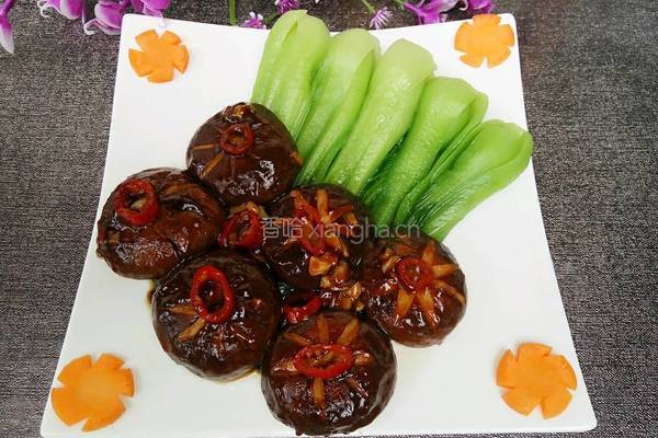 香菇油菜的做法图解12